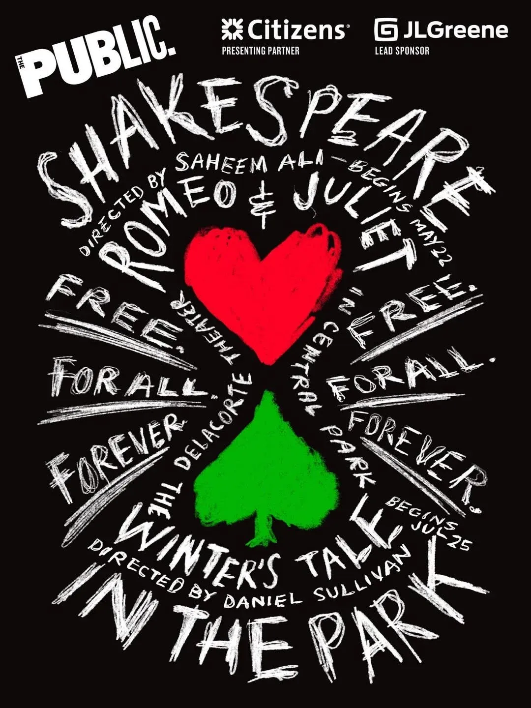 Free Shakespeare in the Park 2026