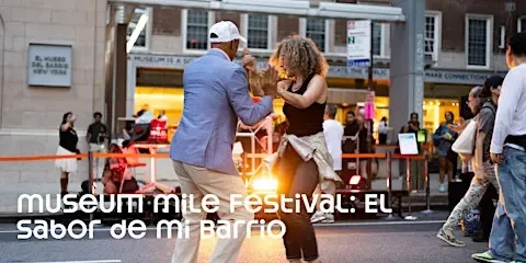 Puerto Rican block party on Museum Mile