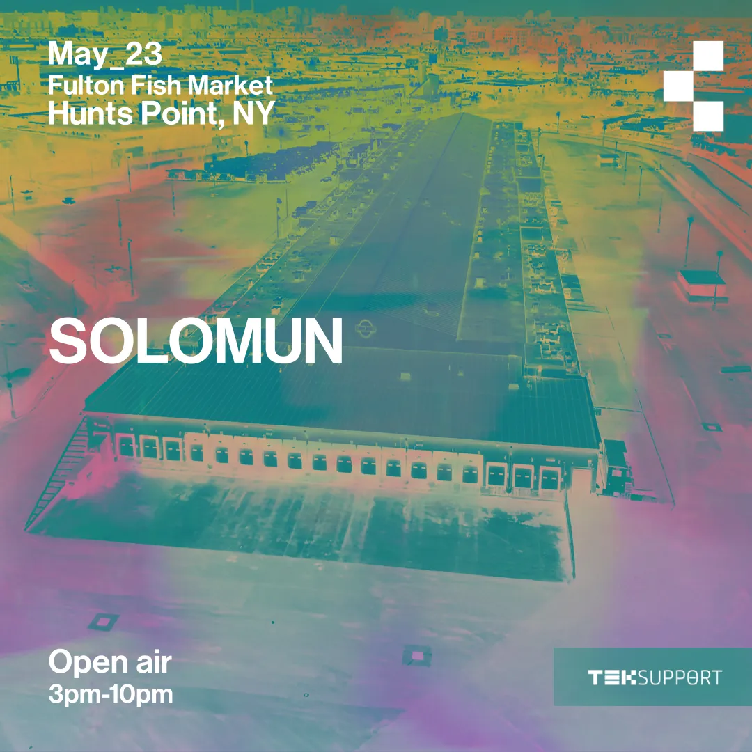 Teksupport presents Solomun open air