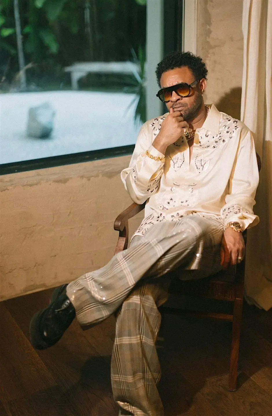 Shaggy album release party celebration