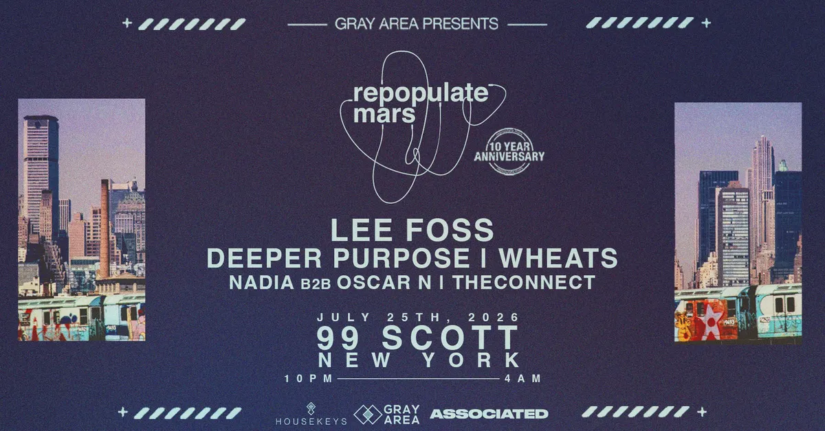 Lee Foss celebrates 10 years of Repopulate Mars